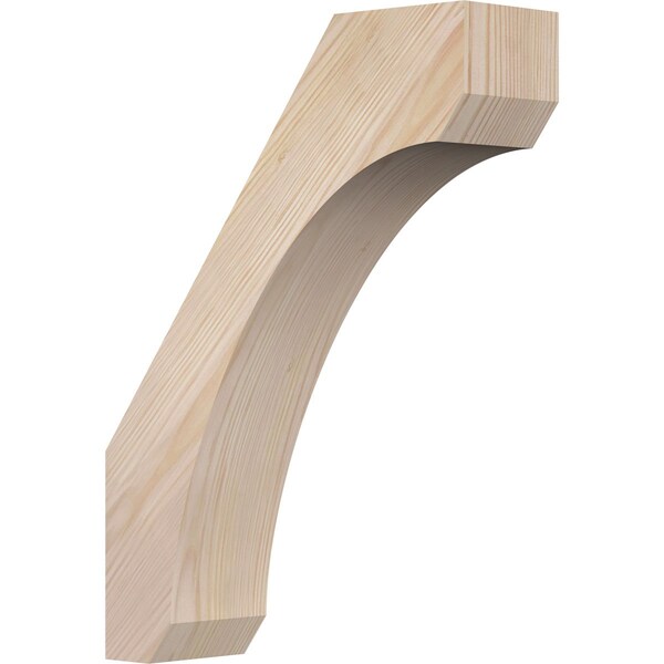 Ekena Millwork 3 1/2"W x 12"D x 16"H Legacy Smooth Knee Brace, Douglas Fir BRC04X12X16LEC00SDF - main
